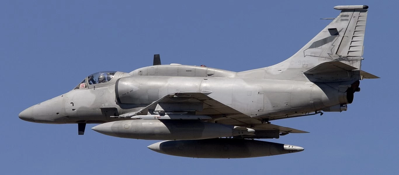 Συντριβή μαχητικού A-4AR της Αεροπορίας της Αργεντινής: Νεκρός ο πιλότος